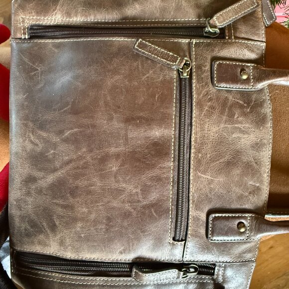 Brown Concealed Carry RFID Tote Bag (New Without Tags) - Picture 3 of 4